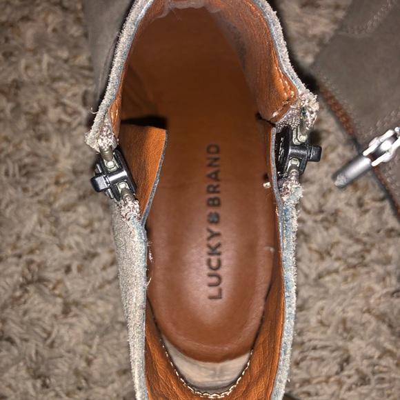 Lucky Brand Basel Suede Bootie - Picture 5 of 5